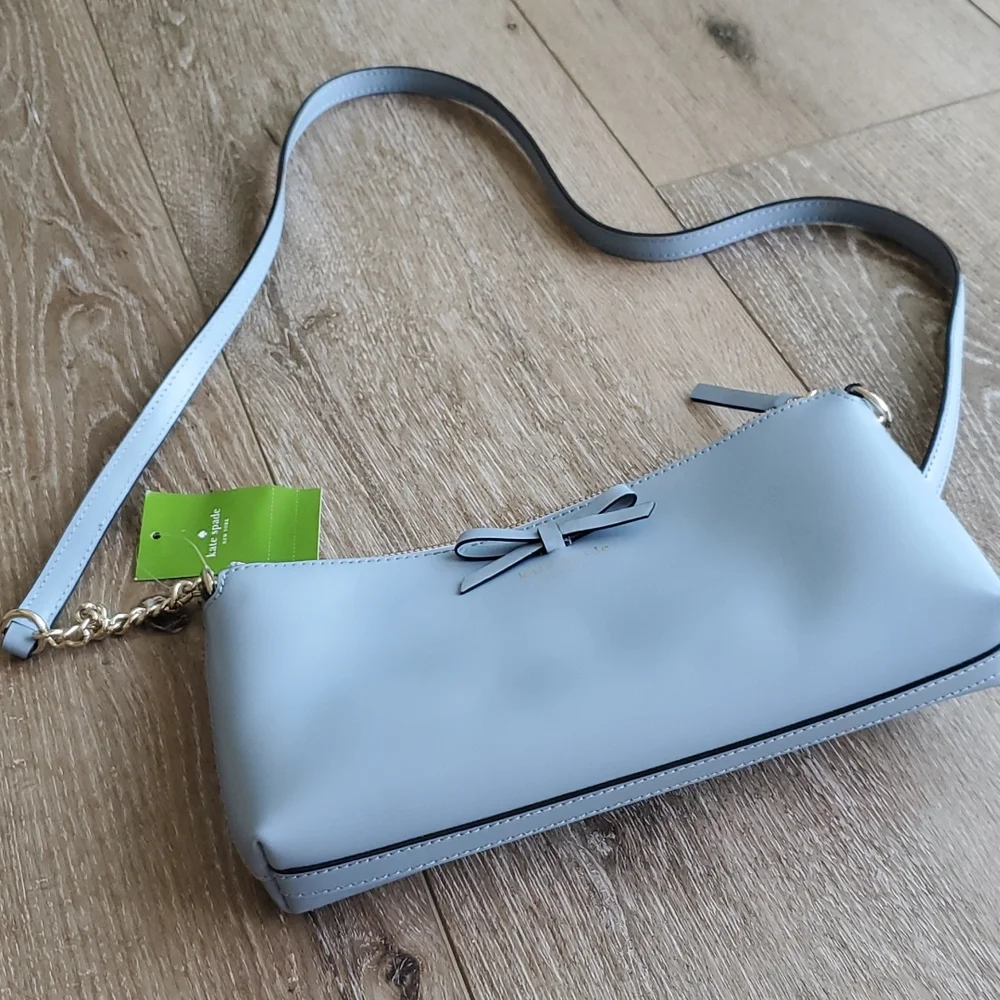 kate spade Light Blue Bow Crossbody Bag